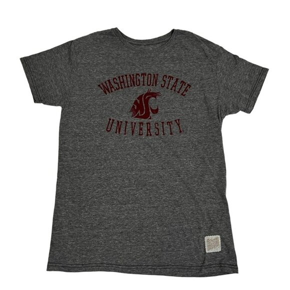 WSU t shirt men's M gray short sleeve crew neck Washington State University - Picture 6 of 6